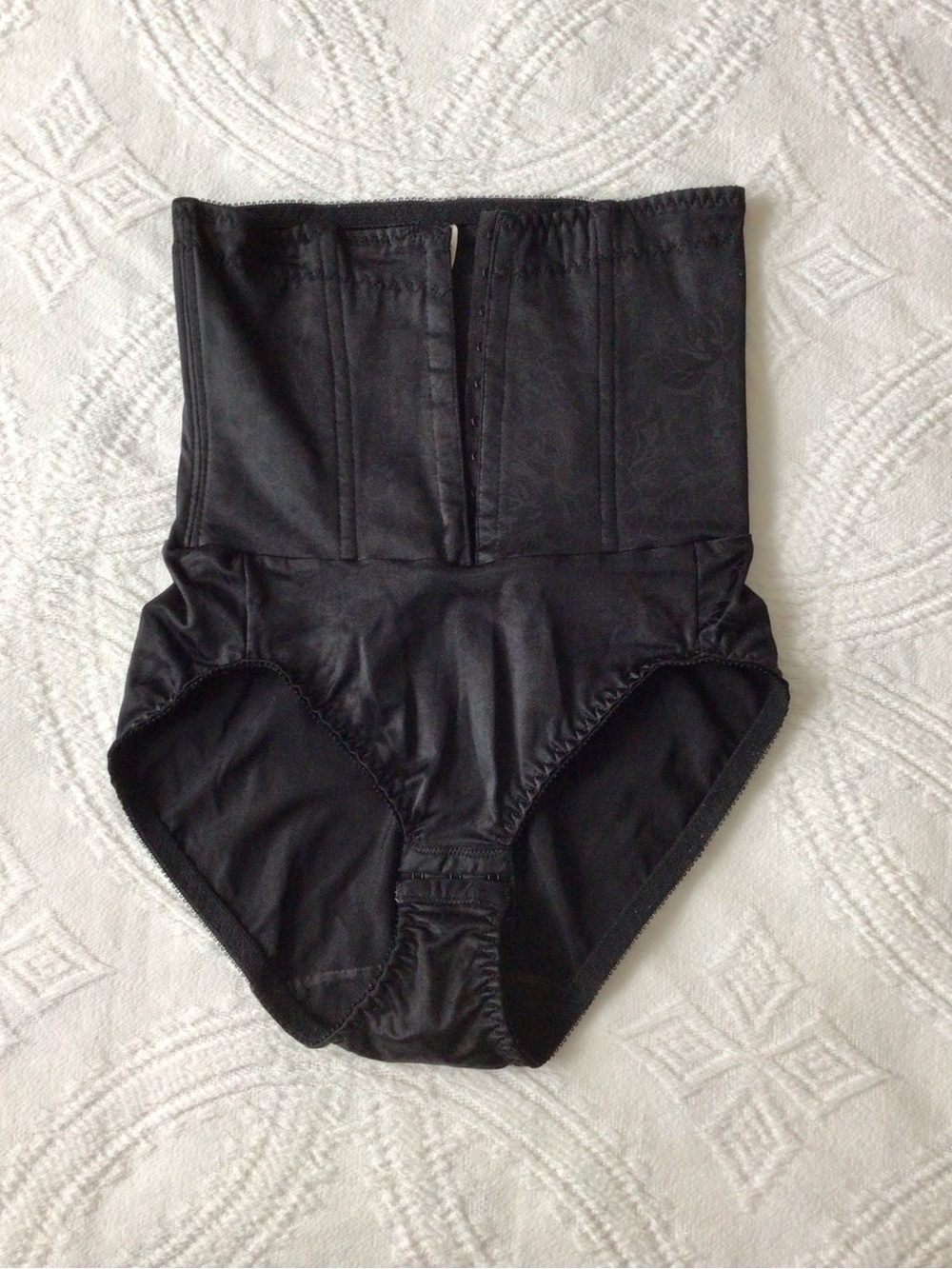 Jaclyn Smith Black High-Rise Shaping Brief Panty NWOT